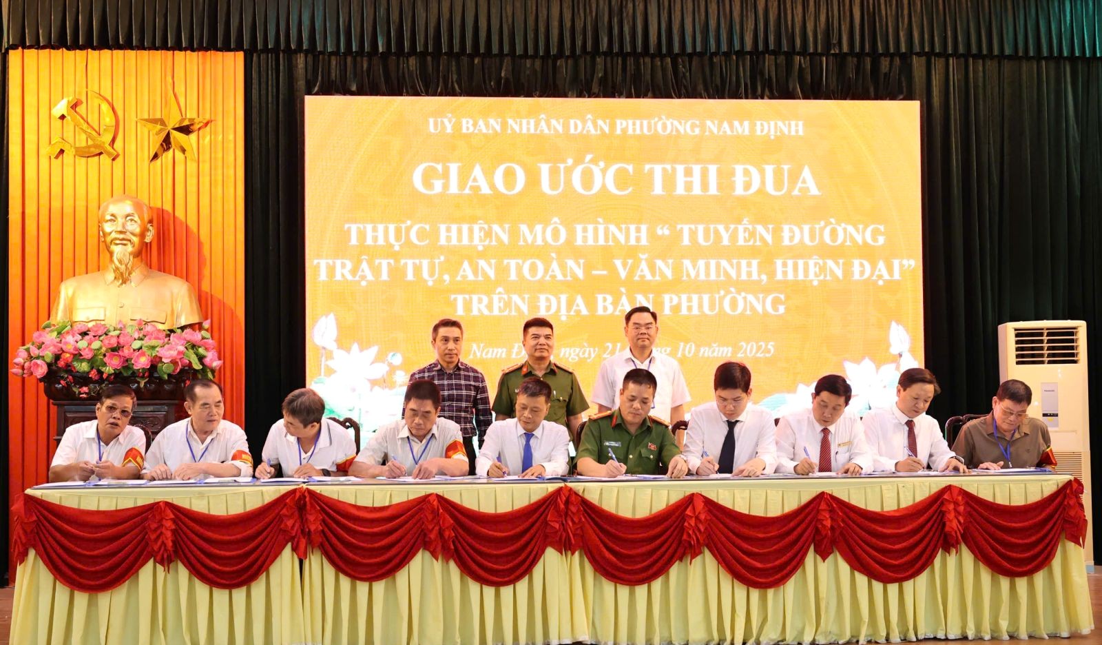 Phường Nam Định ra mắt mô hình “Tuyến đường trật tự, an toàn - văn minh, hiện đại”