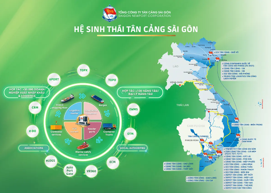 Tân Cảng Sài Gòn: Kiến tạo hệ sinh thái logistics xanh, kết nối bền vững toàn cầu