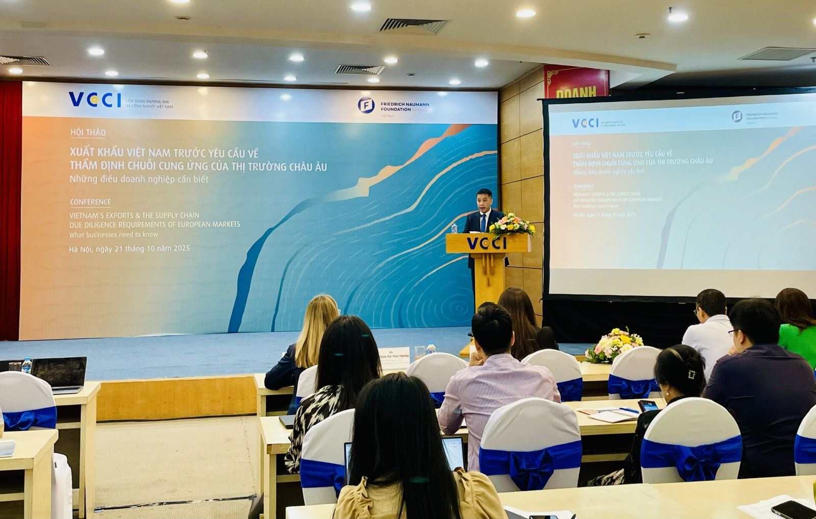 Theo ông Đậu Anh Tuấn, các quy định mới của EU sẽ tạo ra thách thức không nhỏ cho doanh nghiệp Việt Nam. Theo ông Đậu Anh Tuấn, các quy định mới của EU sẽ tạo ra thách thức không nhỏ cho doanh nghiệp Việt Nam.