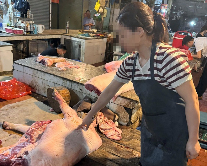 Hà Nội: Khởi tố đường dây tuồn thịt lợn nhiễm dịch ra chợ