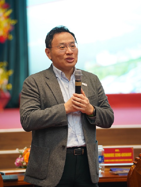 Đại diện nhà đầu tư, DN Thái Lan phát biểu ý kiến tại Hội thảo. Ảnh: VH