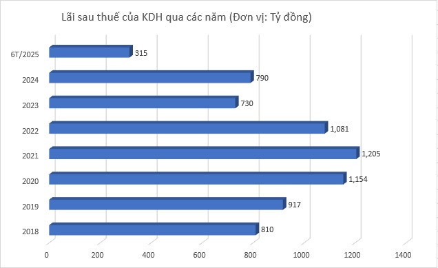 Kết quả kinh doanh của KDH
