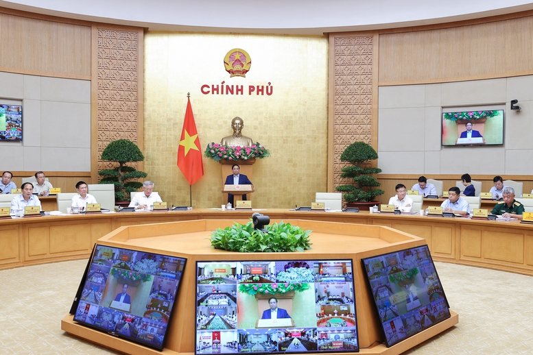 Thủ tướng Phạm Minh Chính chủ trì Hội nghị trực tuyến Chính phủ với địa phương tháng 9/2025, thảo luận về nhiều nội dung quan trọng - Ảnh: VGP/Nhật Bắc Thủ tướng Phạm Minh Chính chủ trì Hội nghị trực tuyến Chính phủ với địa phương tháng 9/2025, thảo luận về nhiều nội dung quan trọng - Ảnh: VGP/Nhật Bắc