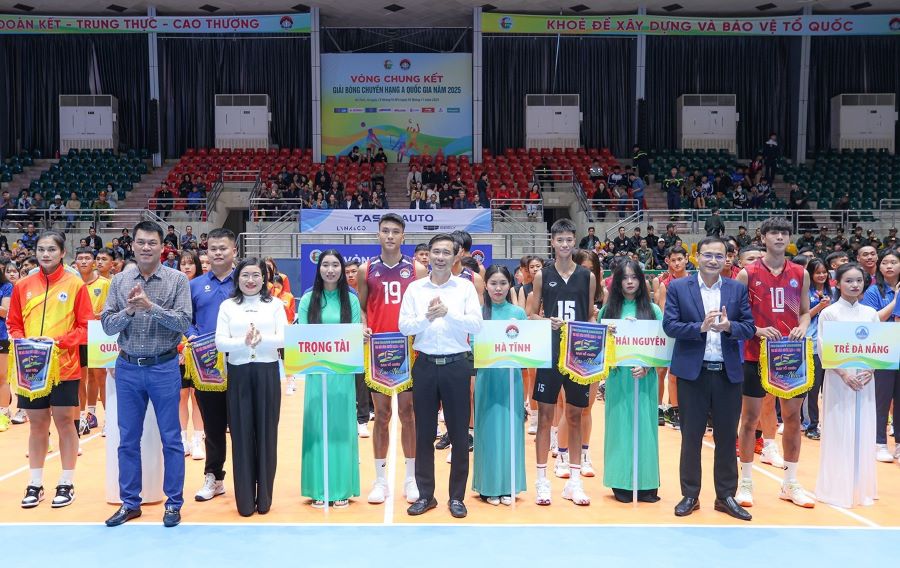 Khai mạc Vòng chung kết Giải Bóng chuyền hạng A quốc gia năm 2025