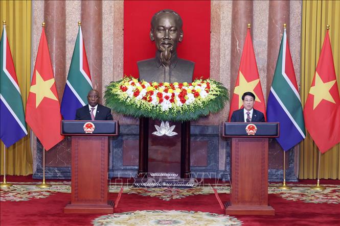 Mở ra một giai đoạn hợp tác mới sâu rộng, hiệu quả hơn giữa Việt Nam và Nam Phi