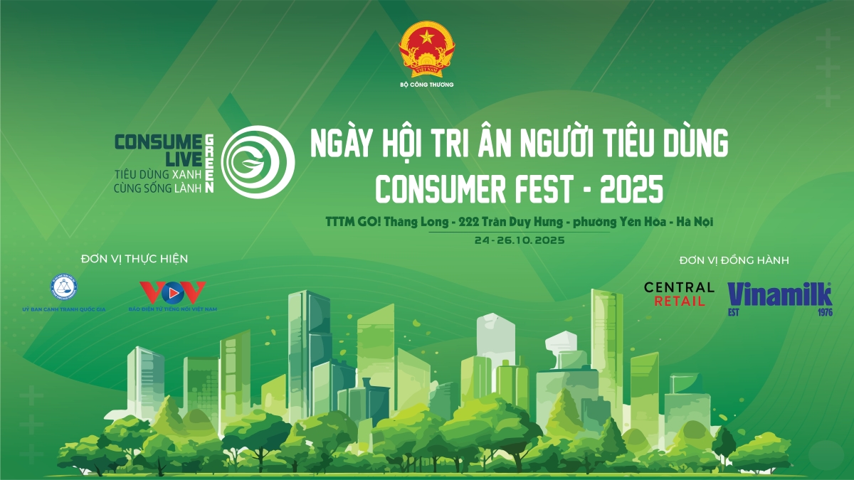 Consumer Fest 2025: Lan tỏa tinh thần tiêu dùng xanh và phát triển bền vững