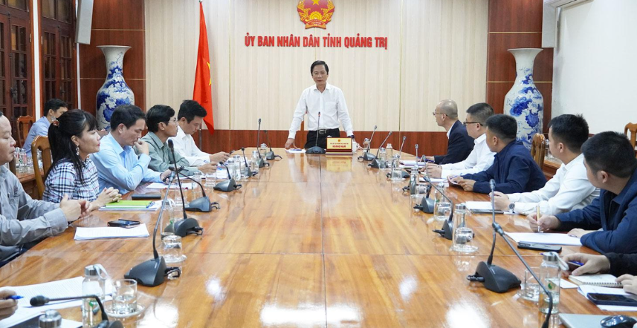 Đồng chí Hoàng Nam, Phó Chủ tịch Thường trực UBND tỉnh kết luận tại buổi làm việc Đồng chí Hoàng Nam, Phó Chủ tịch Thường trực UBND tỉnh kết luận tại buổi làm việc