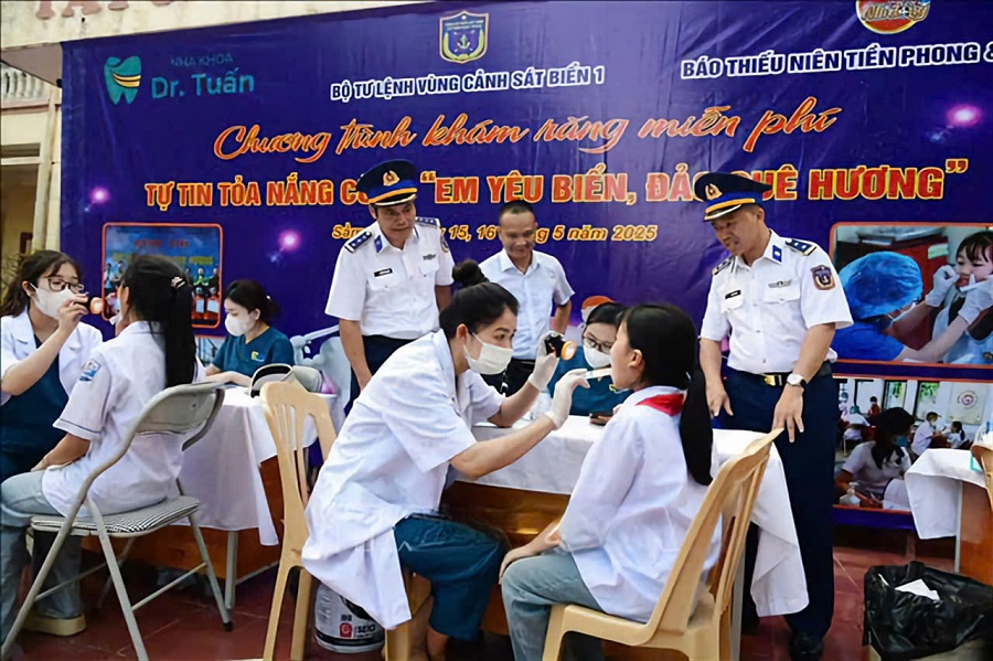 Tuổi trẻ Vùng Cảnh sát biển 1 sôi nổi các hoạt động hướng tới Ngày hội Thanh niên