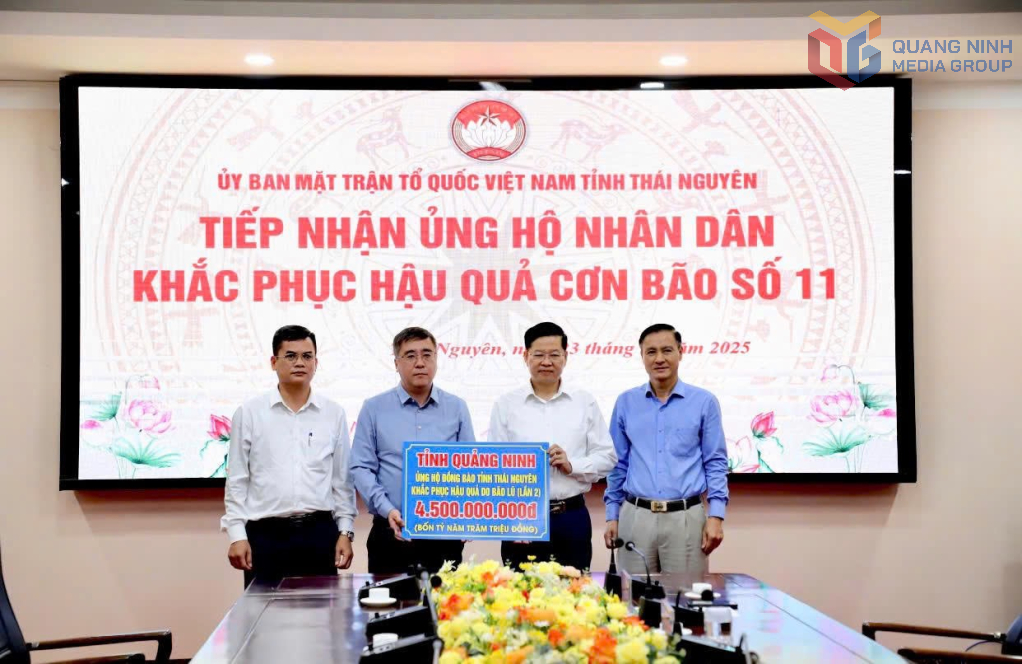 Quảng Ninh tiếp tục hỗ trợ 12 tỷ đồng cho 5 tỉnh miền núi phía Bắc khắc phục hậu quả thiên tai