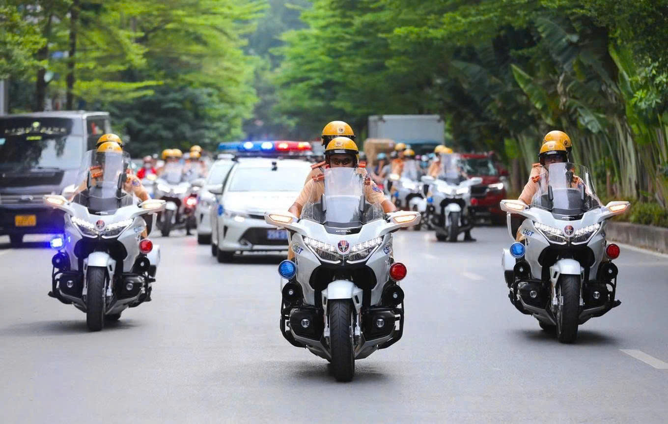 Hà Nội phân luồng giao thông phục vụ Lễ mở ký Công ước của Liên hợp quốc về chống tội phạm mạng