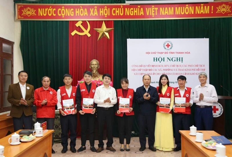Thanh Hóa nỗ lực hoàn thành việc sáp nhập, hợp nhất và thành lập Hội Chữ thập đỏ các xã, phường