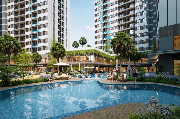 Hình ảnh mô phỏng một góc Khu nhà ở Xã hội CT- 02, Khu đô thị An Bình Tân, P. Nam Nha Trang, sau khi hoàn thành Hình ảnh mô phỏng một góc Khu nhà ở Xã hội CT- 02, Khu đô thị An Bình Tân, P. Nam Nha Trang, sau khi hoàn thành