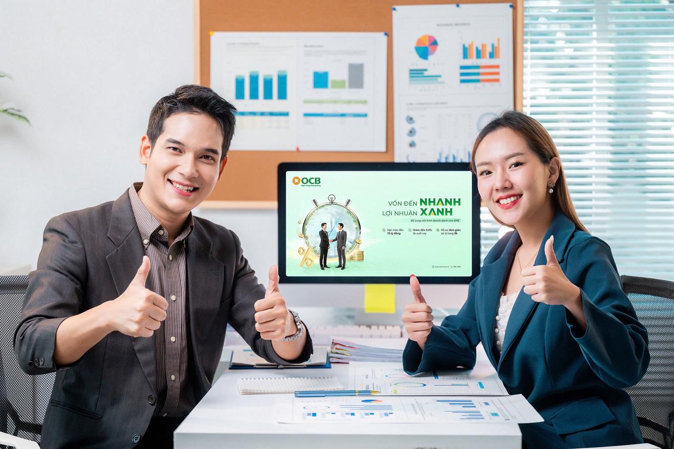 Sản phẩm “Vay nhanh bổ sung vốn kinh doanh” của OCB giúp doanh nghiệp tiếp cận vốn từ sớm, tăng tiềm lực phát triển Sản phẩm “Vay nhanh bổ sung vốn kinh doanh” của OCB giúp doanh nghiệp tiếp cận vốn từ sớm, tăng tiềm lực phát triển