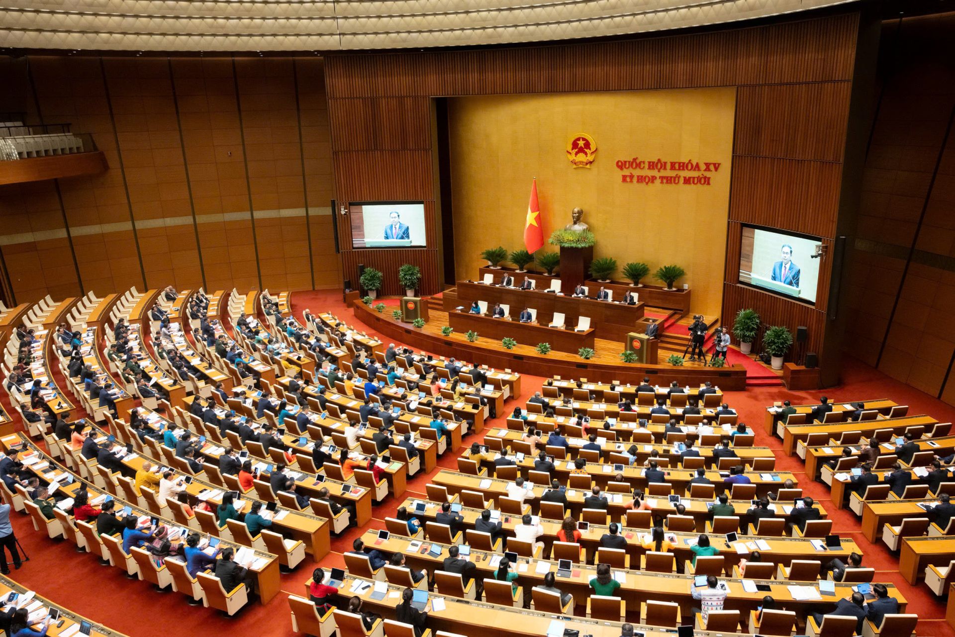 Chiều 24/10, Quốc hội bắt đầu quy trình công tác nhân sự