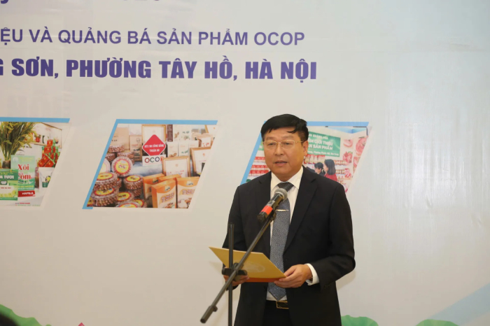 Phó Chủ tịch Ủy ban MTTQ Việt Nam thành phố Hà Nội Phạm Anh Tuấn phát biểu tại tọa đàm Phó Chủ tịch Ủy ban MTTQ Việt Nam thành phố Hà Nội Phạm Anh Tuấn phát biểu tại tọa đàm