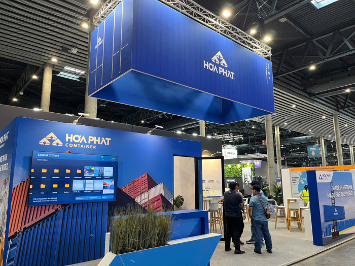 Vỏ container Hòa Phát gây ấn tượng mạnh tại triển lãm Intermodal Europe 2025