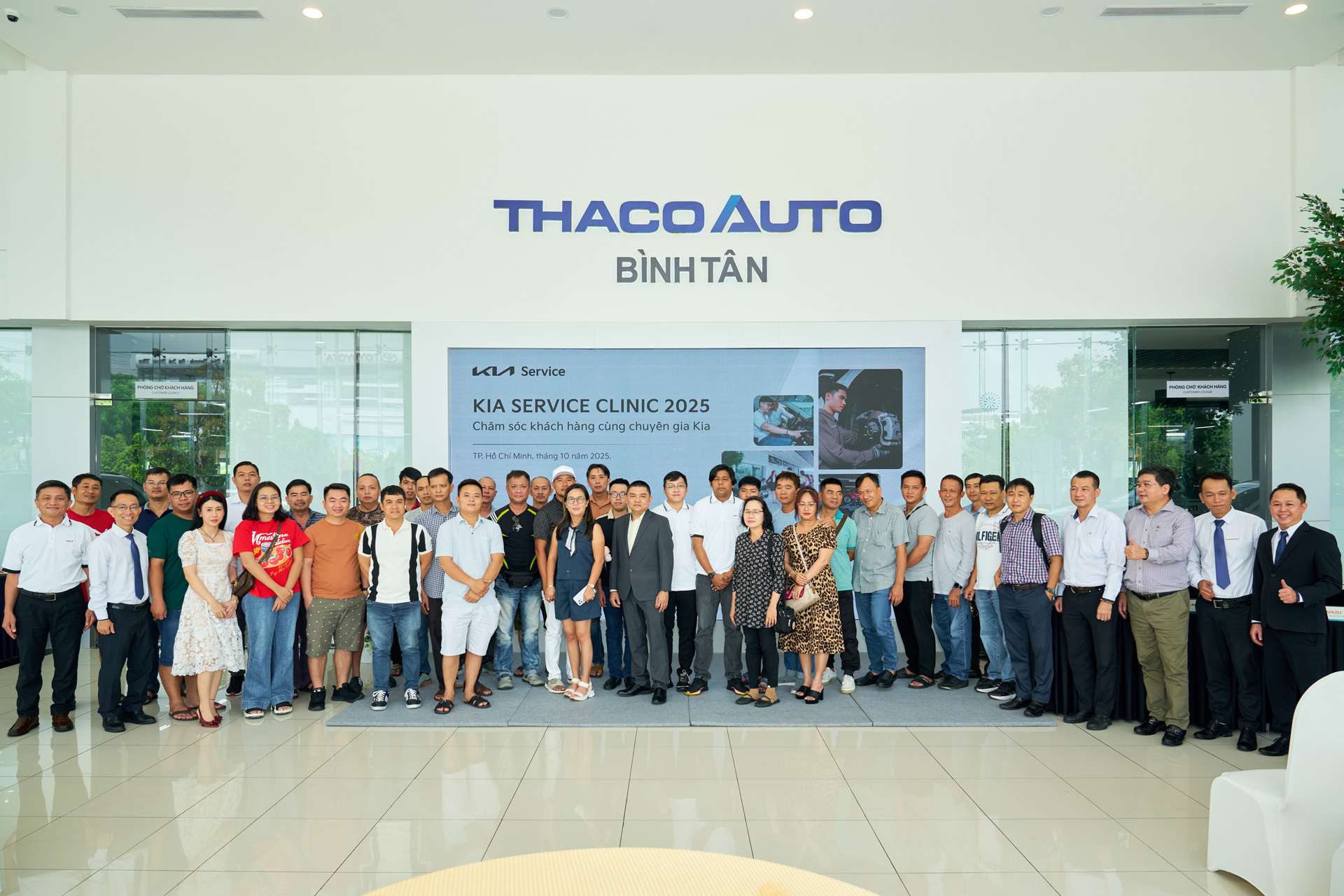 THACO AUTO triển khai chuỗi sự kiện chăm sóc khách hàng “Kia Service Clinic 2025”