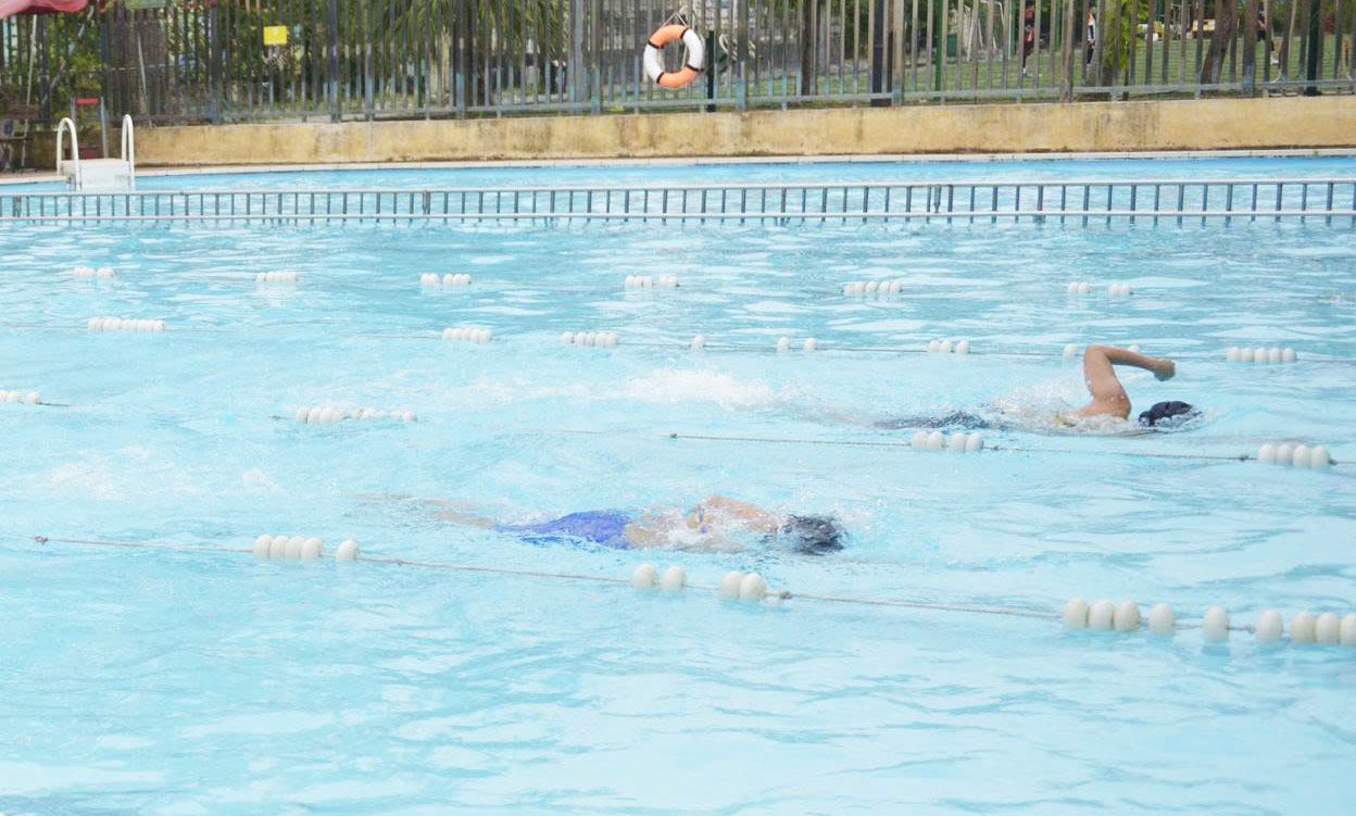 Khai mạc giải bơi thiếu niên trong chương trình Đại hội Thể dục, thể thao phường Lê Chân lần thứ I, năm 2025