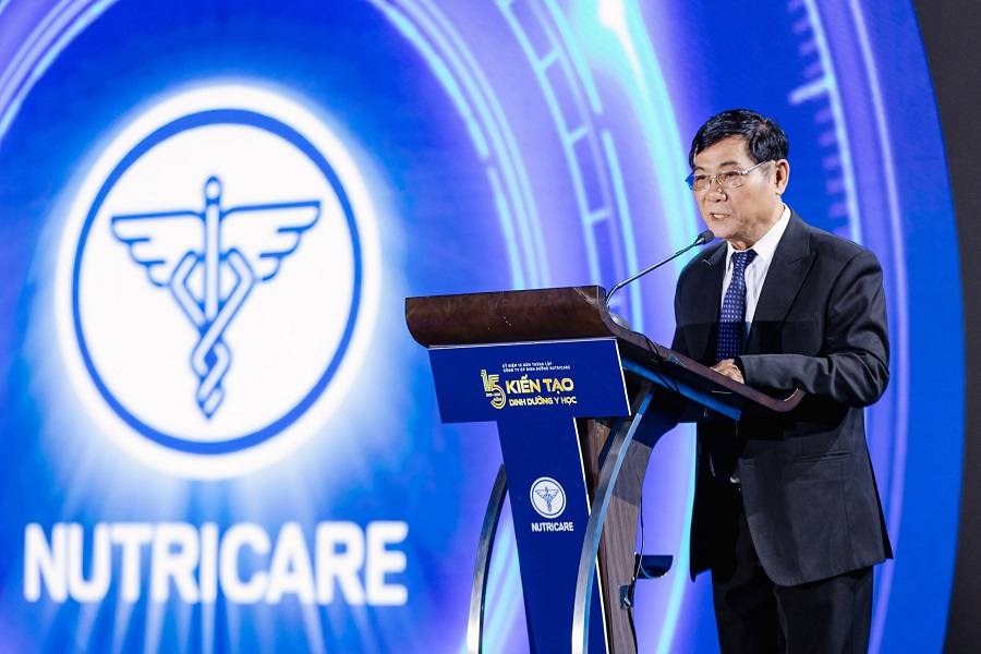 PGS.TS Trần Quang Trung - Chủ tịch Hiệp Hội Sữa Việt Nam phát biểu tại sự kiện