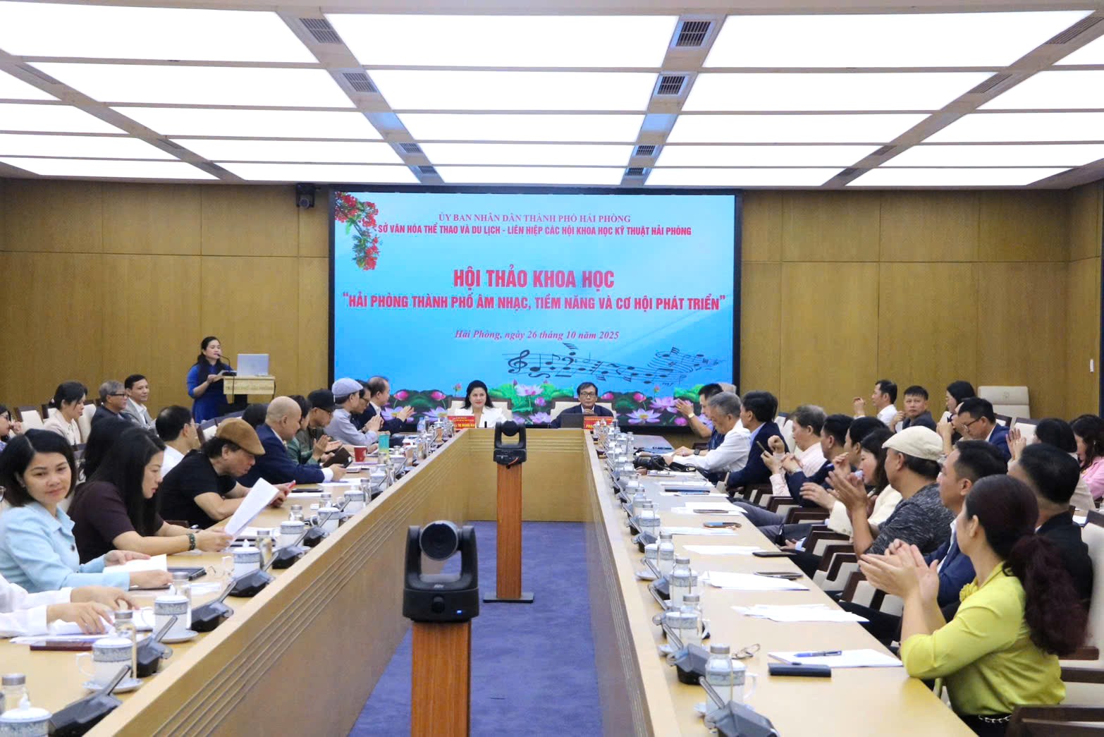 Hội thảo khoa học với chủ đề “Hải Phòng - Thành phố âm nhạc tiềm năng và cơ hội phát triển”