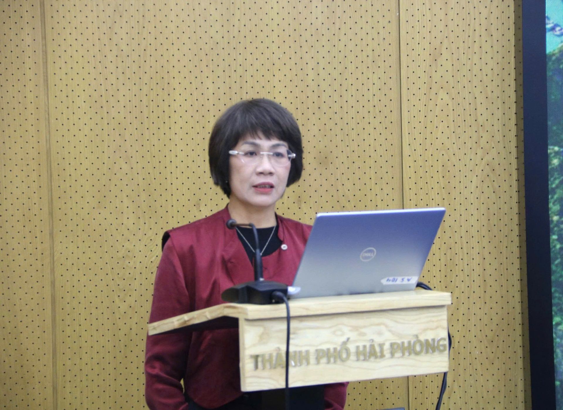 PGS.TS Nguyễn Thu Phương, Viện trưởng Viện Văn hoá Nghệ thuật Việt Nam – Bộ Văn hóa, Thể thao và Du lịch phát biểu. PGS.TS Nguyễn Thu Phương, Viện trưởng Viện Văn hoá Nghệ thuật Việt Nam – Bộ Văn hóa, Thể thao và Du lịch phát biểu.