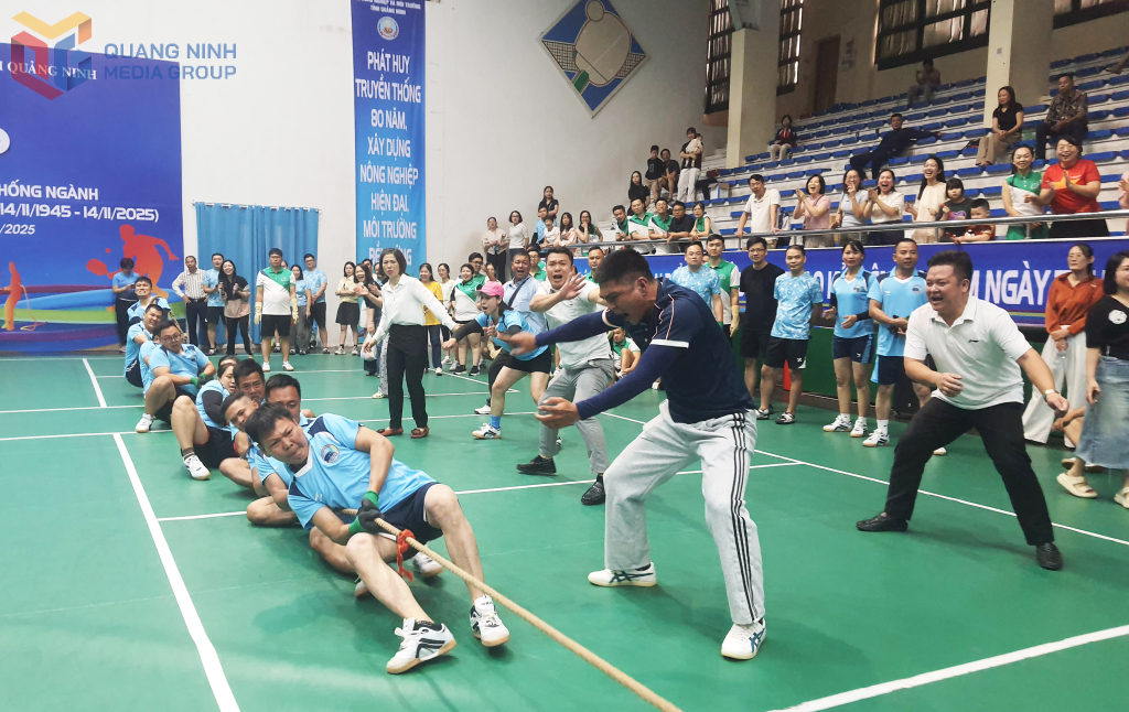 Hội thao Sở Nông nghiệp và Môi trường Quảng Ninh năm 2025