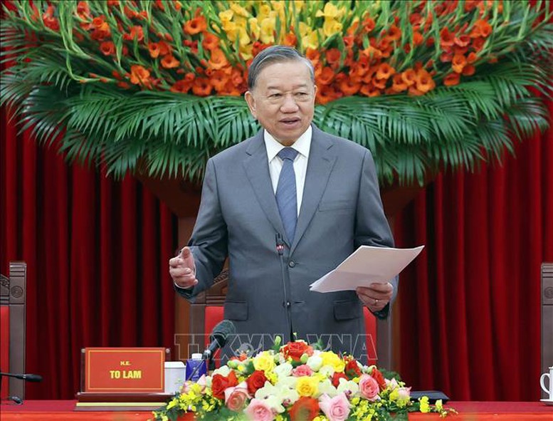 Phát biểu của Tổng Bí thư Tô Lâm tại cuộc tiếp Đoàn đại biểu dự Hội thảo quốc tế Việt Nam học lần thứ 7