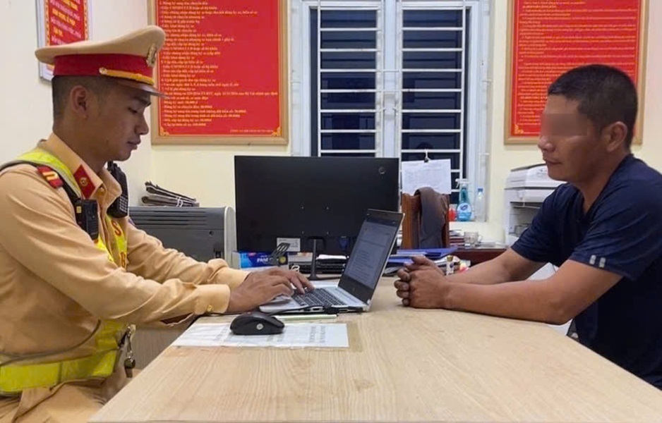 Hưng Yên: Xử phạt gần 60 triệu đồng tài xế xe đầu kéo dương tính chất ma túy