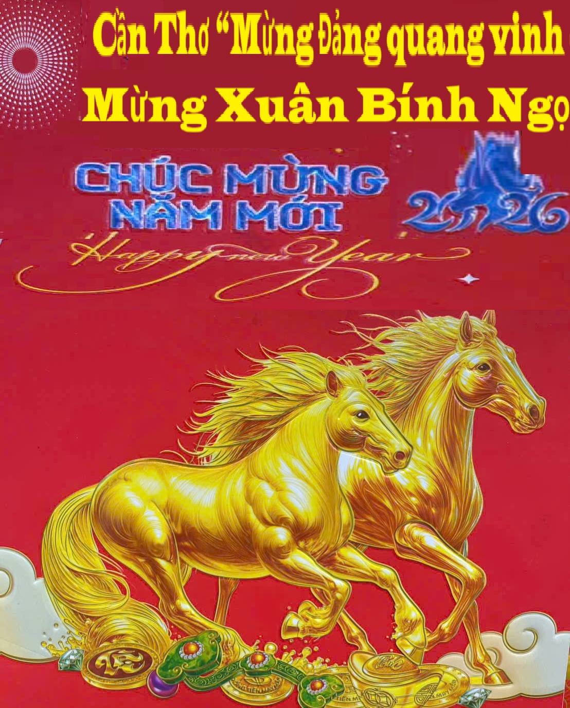 Cần Thơ tổ chức các hoạt động Chào năm mới 2026