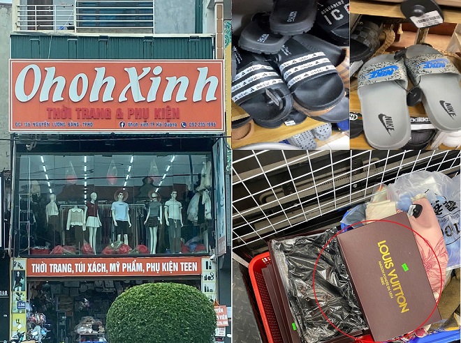 Tiếp tục ghi nhận những dấu hiệu vi phạm về hàng hóa tại Ohoh Xinh – Hải Dương