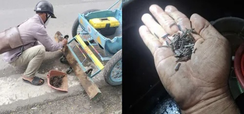 Nạn rải đinh, rải thép sắc nhọn tiếp tục xuất hiện trên quốc lộ 1K, Mỹ Phước - Tân Vạn, gây nguy hiểm cho người đi đường khiến bức xúc trong dư luận. Nạn rải đinh, rải thép sắc nhọn tiếp tục xuất hiện trên quốc lộ 1K, Mỹ Phước - Tân Vạn, gây nguy hiểm cho người đi đường khiến bức xúc trong dư luận.