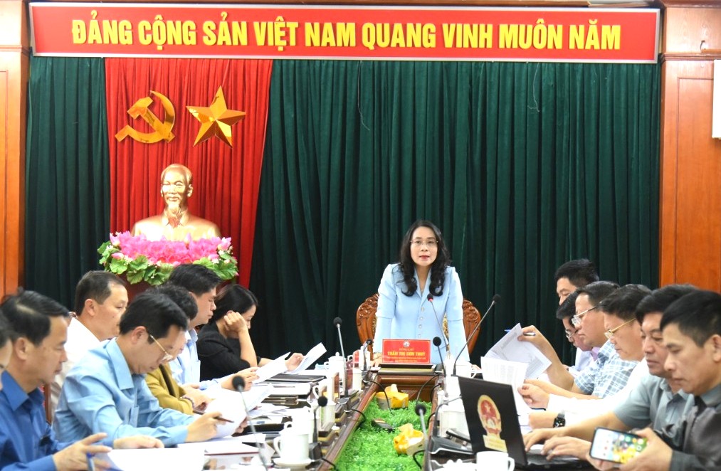 Ban Pháp chế HĐND tỉnh Lạng Sơn thẩm tra nội dung trình kỳ họp thứ 42