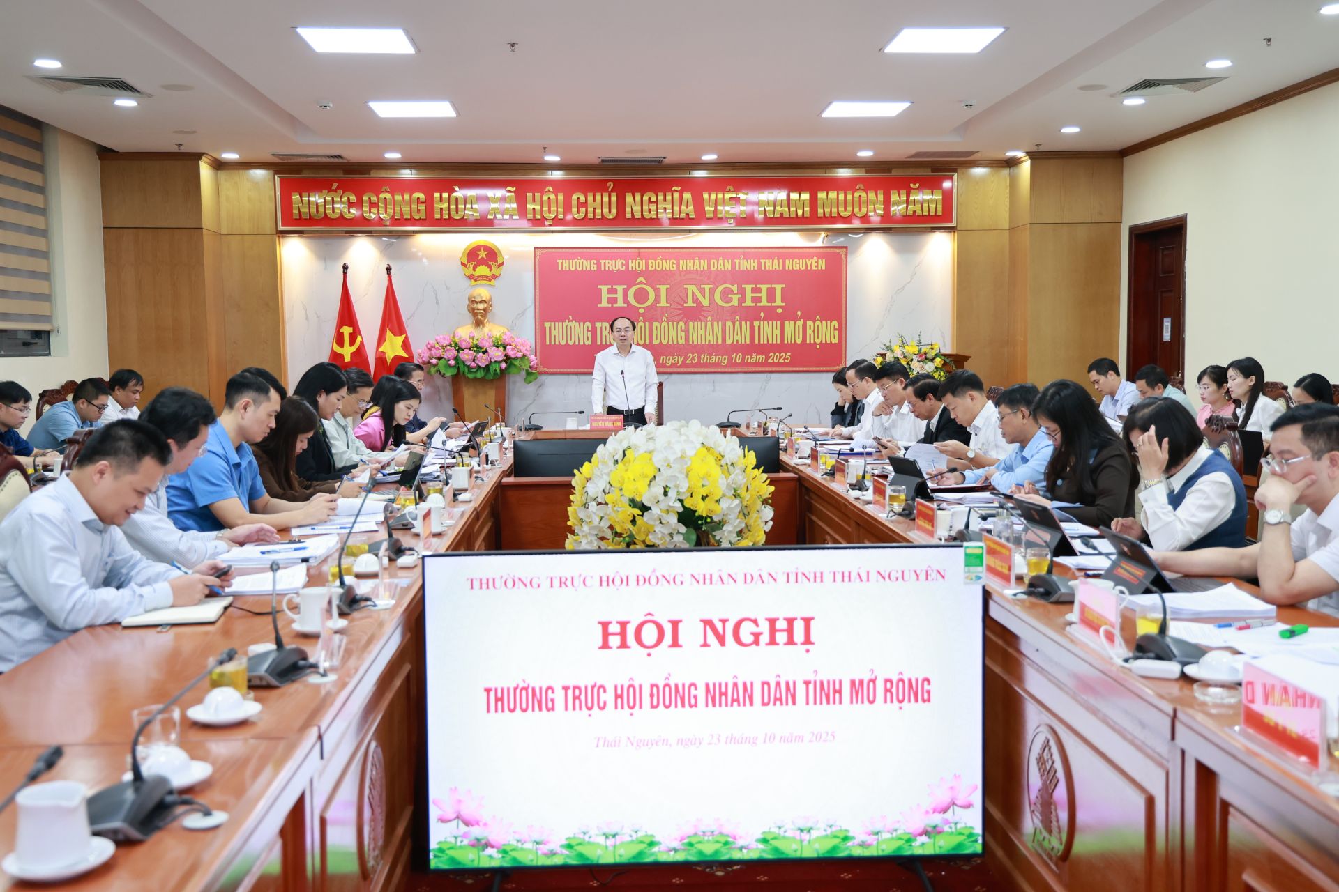 Kỳ họp thứ Sáu (Kỳ họp chuyên đề) HĐND tỉnh Thái Nguyên khóa XIV sẽ diễn ra ngày 28/10