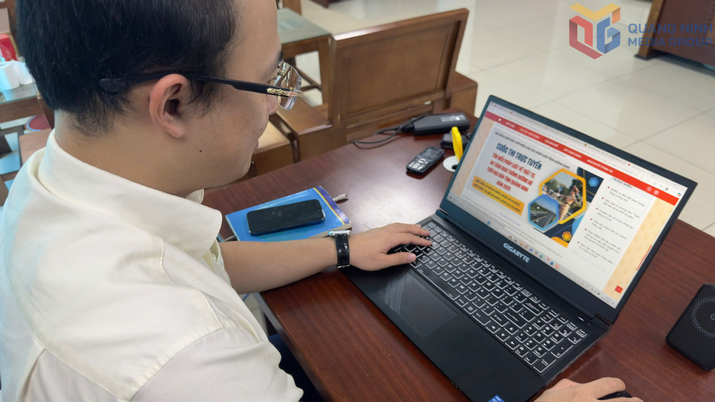 Cuộc thi nhận được sự tham gia, hưởng ứng của đông đảo cán bộ, nhân dân trên địa bàn. Cuộc thi nhận được sự tham gia, hưởng ứng của đông đảo cán bộ, nhân dân trên địa bàn.