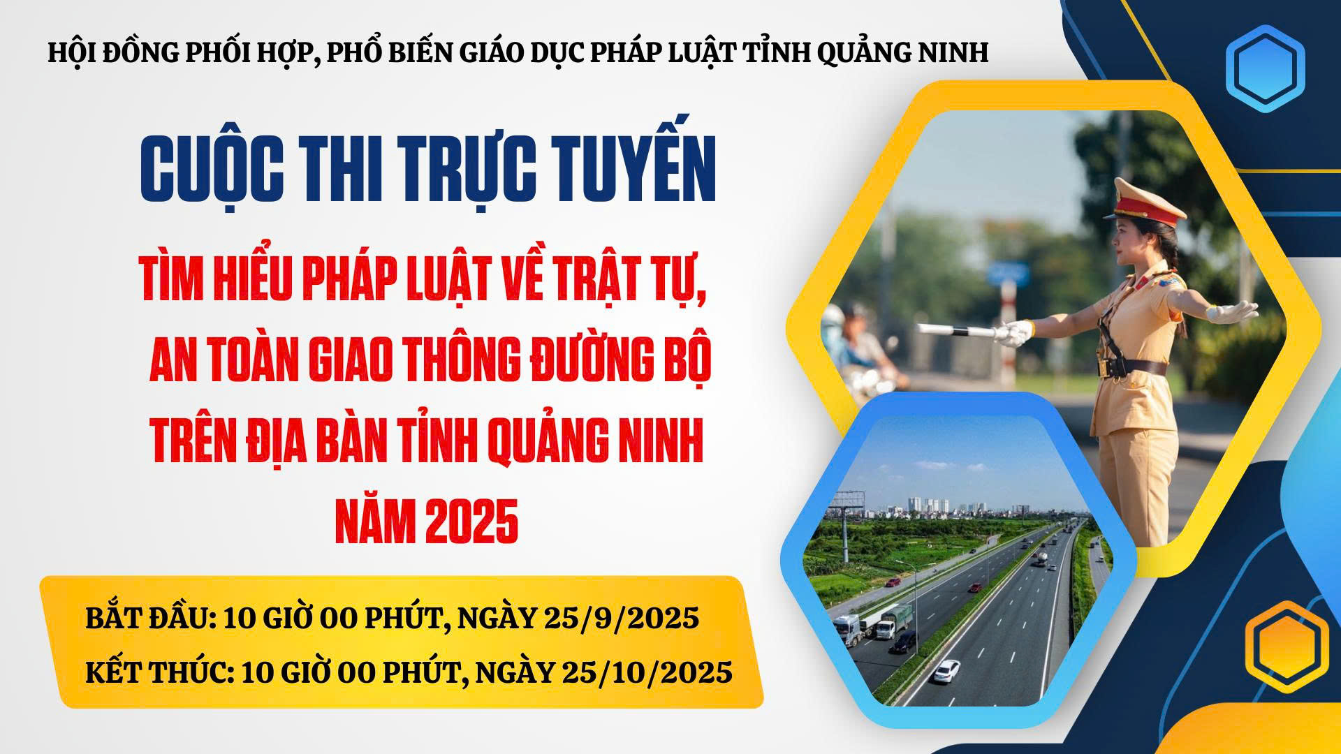 Hơn 92.500 lượt người tham gia Cuộc thi trực tuyến Tìm hiểu pháp luật về trật tự, an toàn giao thông