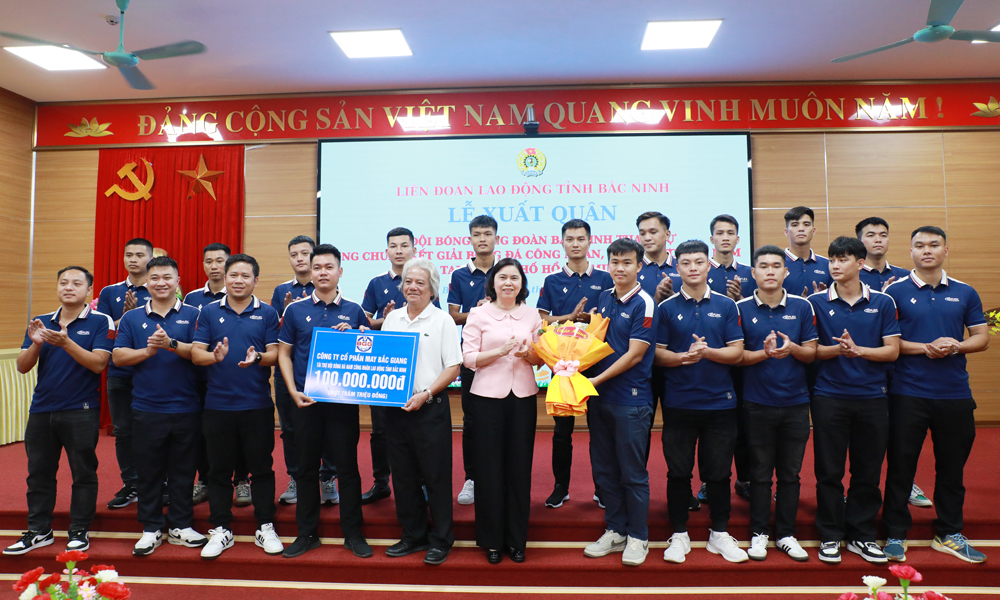 Bắc Ninh: 2 đội bóng dự vòng chung kết Giải bóng đá công nhân, viên chức Việt Nam