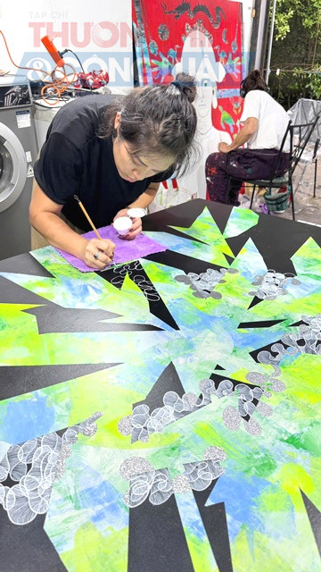 Các tác phẩm của trại sáng tác nghệ thuật quốc tế Heartbeat of Heritage. Các tác phẩm của trại sáng tác nghệ thuật quốc tế Heartbeat of Heritage.