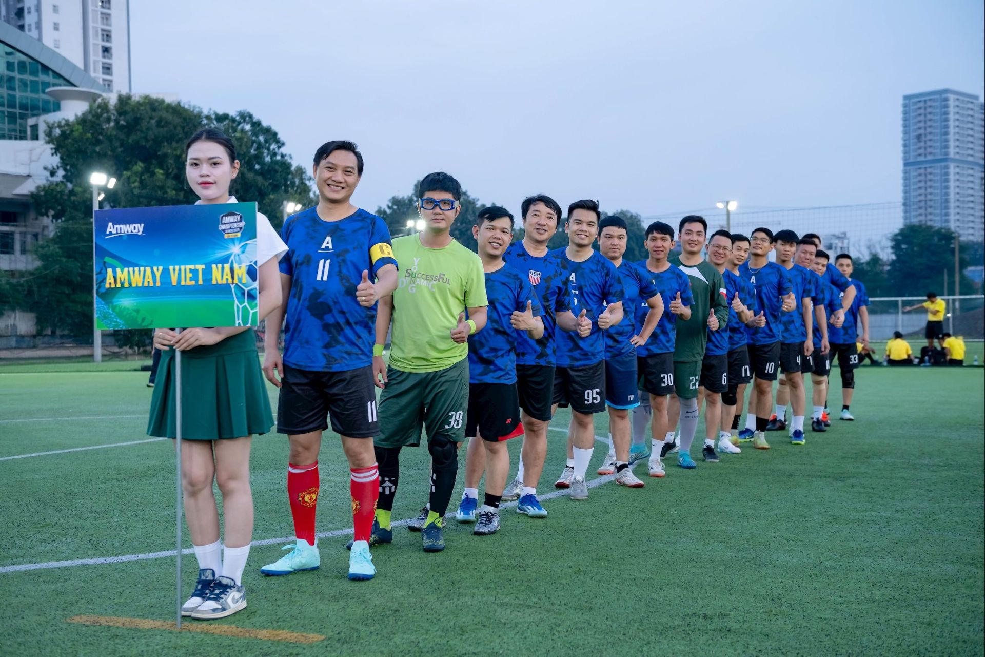 Hoạt động thể thao được Amway chú trọng để hình thành thói quen sống lành mạnh