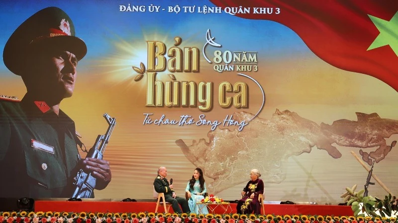 80 năm Quân khu 3-Bản hùng ca từ châu thổ sông Hồng”
