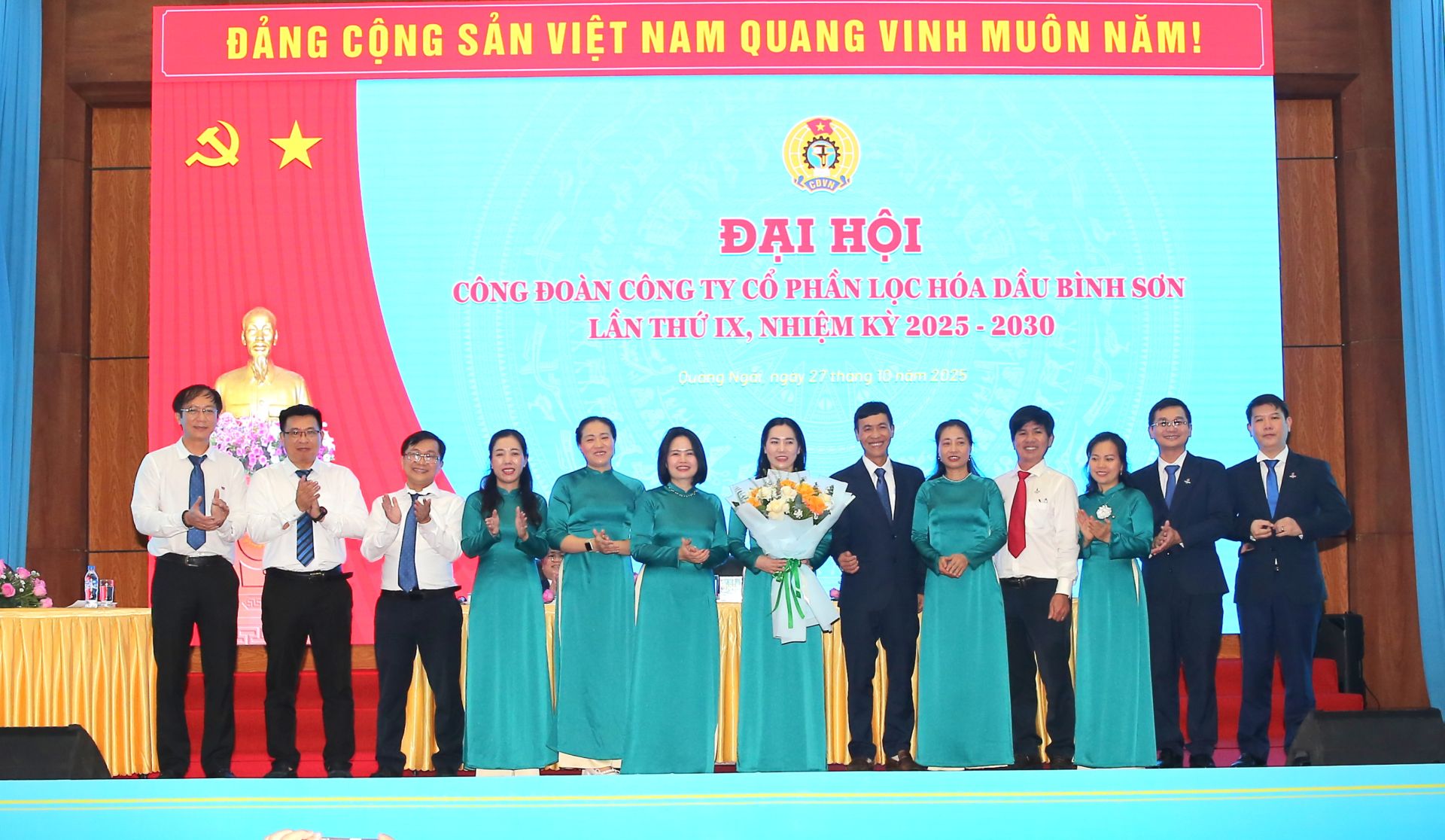 Công đoàn BSR kỷ cương, dân chủ, đoàn kết, sáng tạo, đồng hành cùng Công ty phát triển mạnh mẽ, bền vững