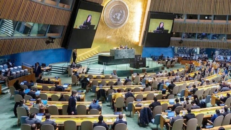 Việt Nam được bầu làm thành viên Hội đồng Nhân quyền Liên hợp quốc nhiệm kỳ 2026-2028. (Ảnh: UN) Việt Nam được bầu làm thành viên Hội đồng Nhân quyền Liên hợp quốc nhiệm kỳ 2026-2028. (Ảnh: UN)