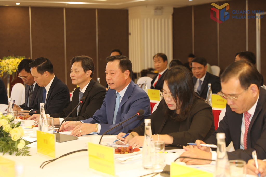 Ông Lê Văn Ánh, Phó Chủ tịch UBND tỉnh Quảng Ninh phát biểu tại hội nghị. Ông Lê Văn Ánh, Phó Chủ tịch UBND tỉnh Quảng Ninh phát biểu tại hội nghị.