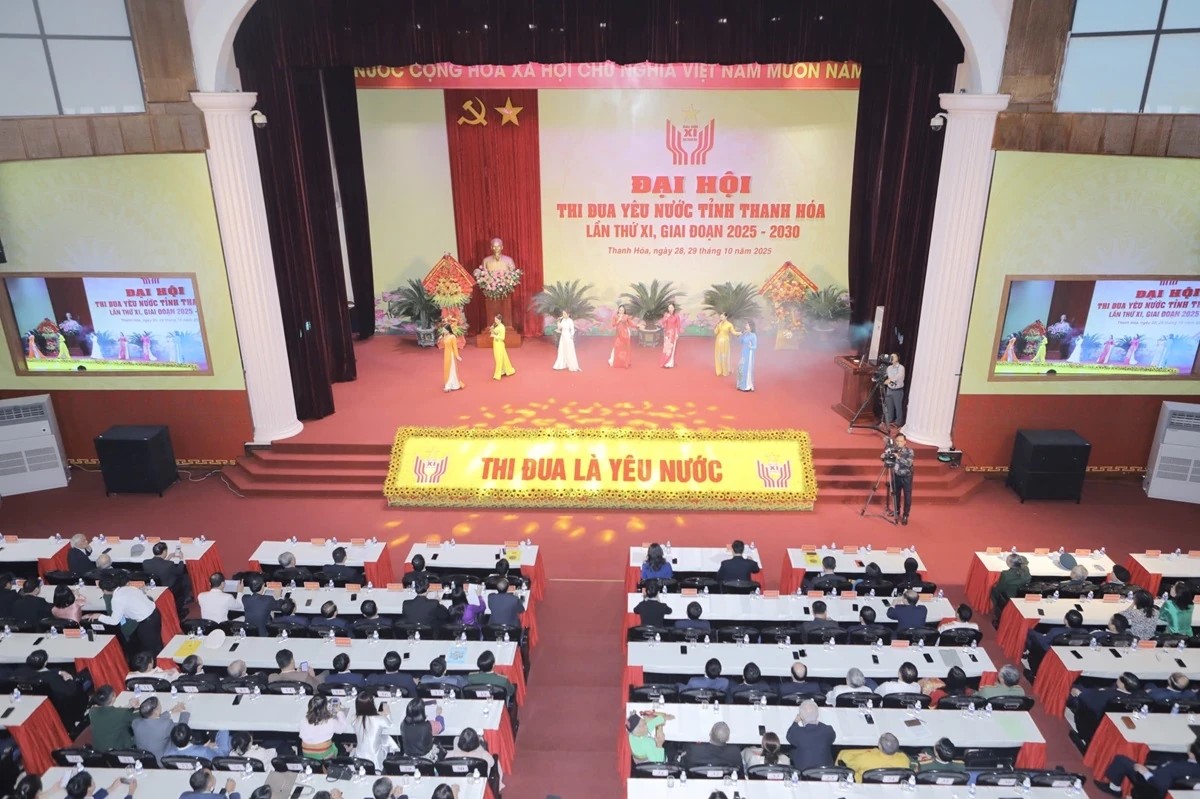 Thanh Hóa tổ chức trọng thể Đại hội Thi đua yêu nước lần thứ XI, giai đoạn 2025-2030