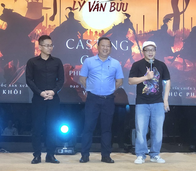 E-kip Dự án phim “Tây Sơn thất hổ tướng” ra mắt đại biểu quan khách, báo chí. Ảnh: VH