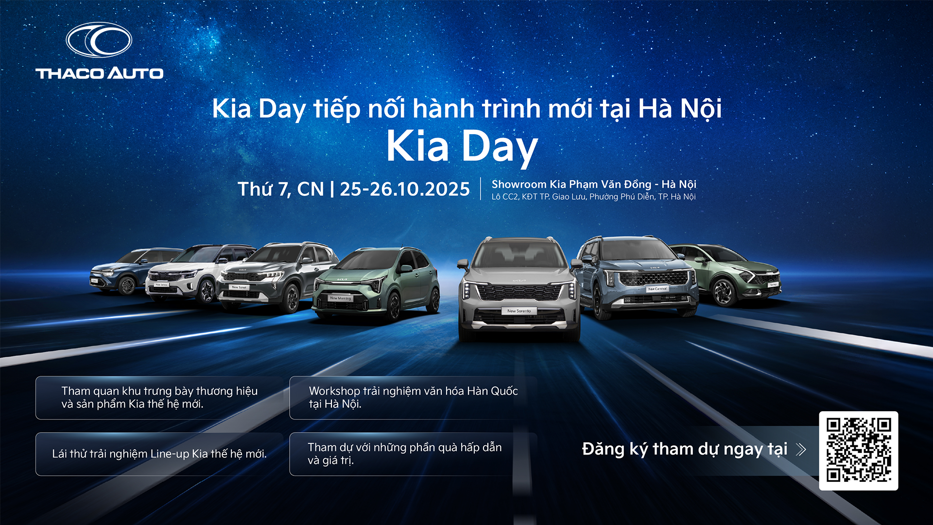 Kia Day Hà Nội: Trải nghiệm các mẫu xe SUV thế hệ mới và không gian văn hóa Hàn Quốc