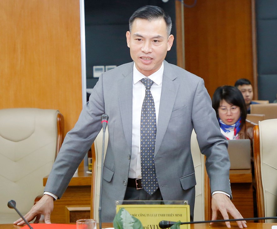 Luật sư Vi Văn Diện, Giám đốc Công ty Luật Thiên Minh. Ảnh: Tuấn Ngọc Luật sư Vi Văn Diện, Giám đốc Công ty Luật Thiên Minh. Ảnh: Tuấn Ngọc