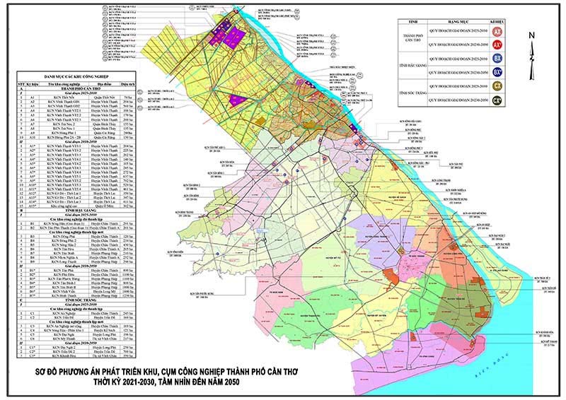 Cần Thơ: Lập quy hoạch 4 khu công nghiệp - tổng diện tích gần 1.700 ha