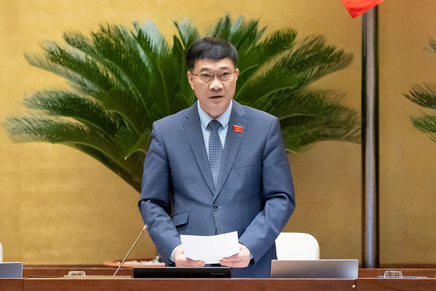 Phó Chủ tịch Quốc hội Vũ Hồng Thanh phát biểu kết luận nội dung thảo luận