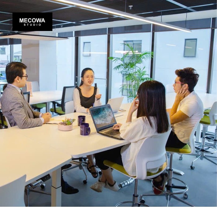 Kh&ocirc;ng gian l&agrave;m việc tại nh&agrave; với đ&egrave;n v&agrave; phụ kiện từ Mecowa &ndash; gi&uacute;p mỗi khoảnh khắc ngồi xuống b&agrave;n l&agrave; một ph&uacute;t t&aacute;i tạo năng lượng.