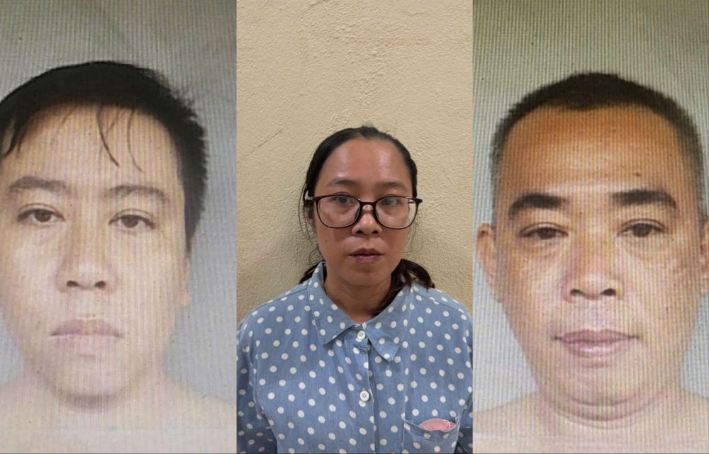 Các đối tượng bị bắt tạm giam